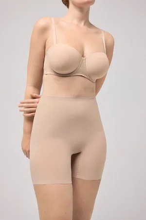 YSABEL MORA Cintura dimagrante a taglio laser nuda ad alta compressione nuda