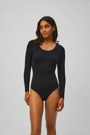 YSABEL MORA Body termico a maniche lunghe con interno in peluche