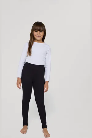 YSABEL MORA Leggings da bambina in caldo cotone naturale
