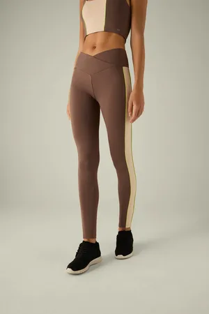 YSABEL MORA Leggings sportivi effetto pancia piatta color block