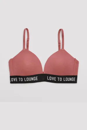 YSABEL MORA Reggiseno da bambino in cotone tinta unita con gomma a contrasto