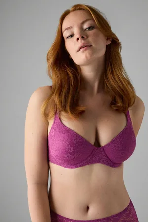 YSABEL MORA Reggiseno imbottito con ferretto rinforzato in pizzo