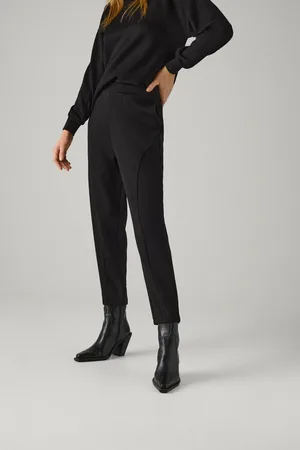 YSABEL MORA Pantaloni stile jogger neri semplici
