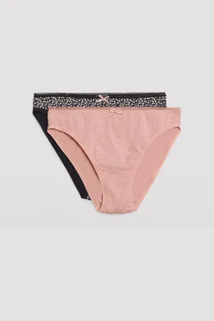 YSABEL MORA Confezione da 2 mini slip con stampa floreale
