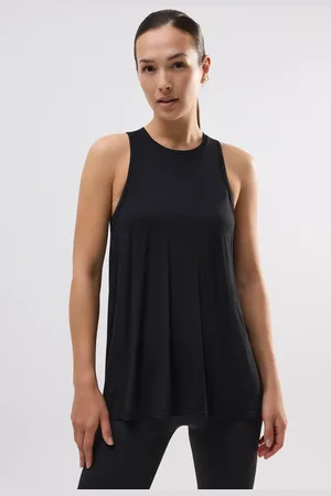 YSABEL MORA T-shirt sportiva nera senza maniche