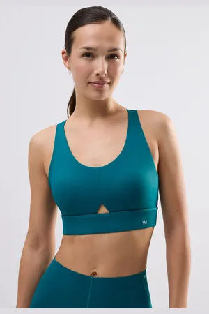 YSABEL MORA Reggiseno sportivo compressivo dettaglio apertura sostegno medio