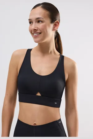 YSABEL MORA Reggiseno sportivo compressivo dettaglio apertura sostegno medio