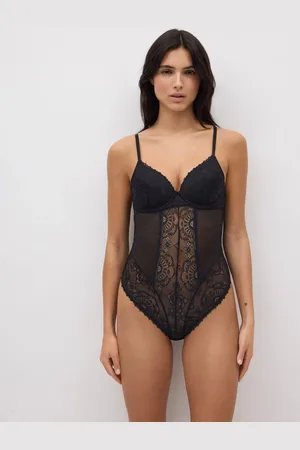 YSABEL MORA Body perizoma push-up in pizzo