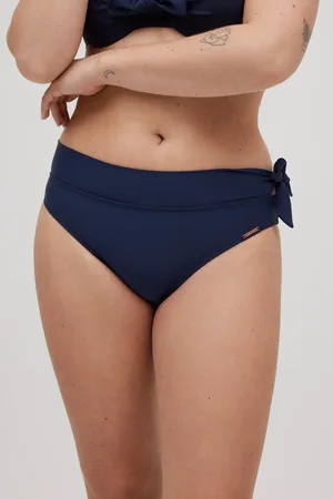 YSABEL MORA Slip bikini midi blu scuro