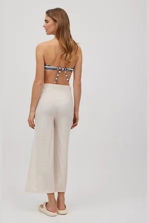 YSABEL MORA Pantaloni corti a coste