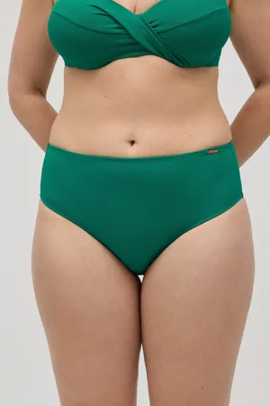 YSABEL MORA Slip bikini ad alta riduzione in micropiqué