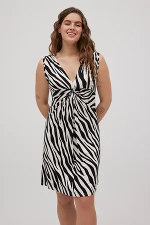 YSABEL MORA Abito corto con nodo animalier