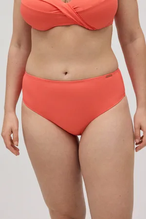 YSABEL MORA Slip bikini ad alta riduzione in micropiqué