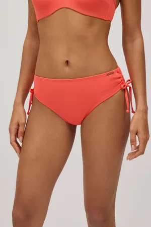 YSABEL MORA Slip bikini midi riducente in micropiqué