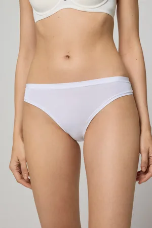 YSABEL MORA Confezione da 2 mutandine basic bianche