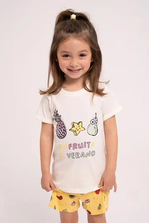 Muydemi Pigiama corto per bambini in cotone Frutta |