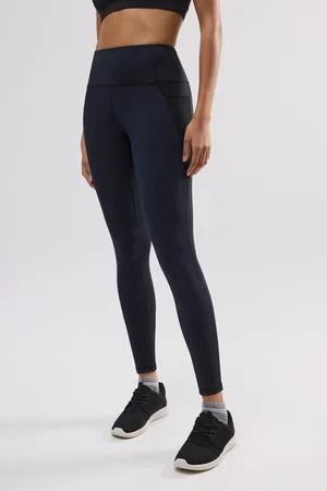 YSABEL MORA Leggings sportivi lunghi con tasca laterale nera