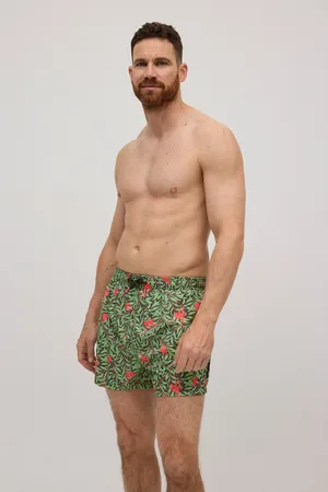 YSABEL MORA Costume corto leggero con stampa di scimmie