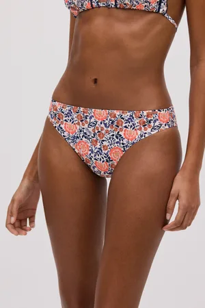 YSABEL MORA Slip bikini con stampa floreale