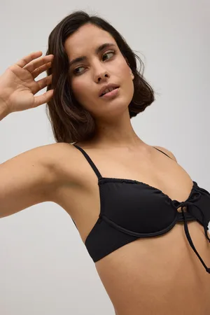 YSABEL MORA Top bikini a balconcino non imbottito