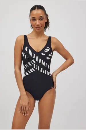 YSABEL MORA Costume da bagno snellente con dettagli animalier