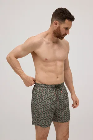 YSABEL MORA Costume da bagno medio leggero con stampa geometrica