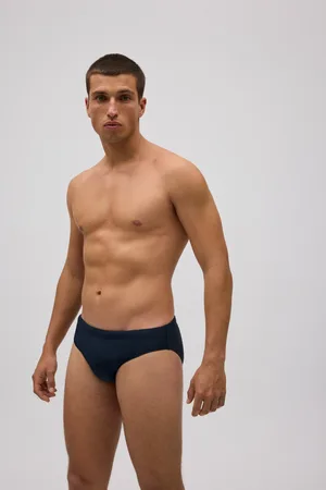 YSABEL MORA Costume da bagno slip blu scuro