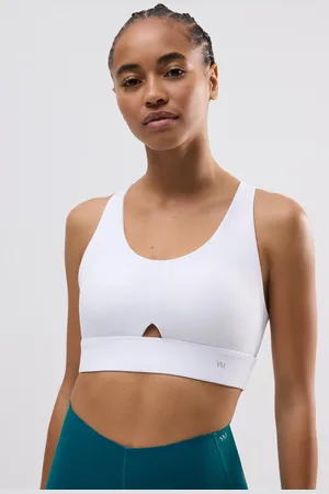 YSABEL MORA Reggiseno sportivo compressivo dettaglio apertura supporto medio