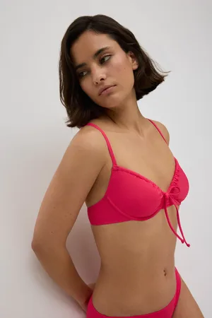 YSABEL MORA Top bikini a balconcino non imbottito