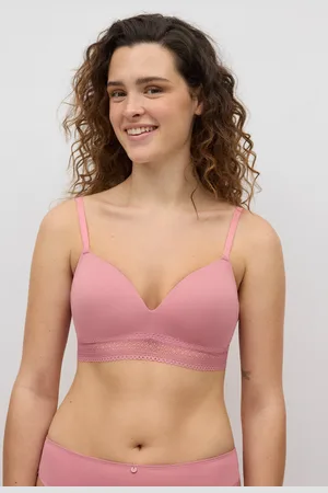 YSABEL MORA Reggiseno imbottito senza ferretto con dettagli in pizzo
