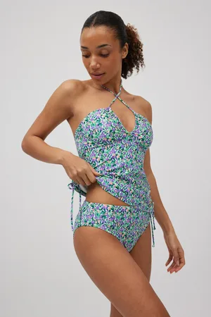 YSABEL MORA Set tankini annodato stampato