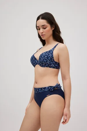 YSABEL MORA Set bikini con spalline larghe e slip midi