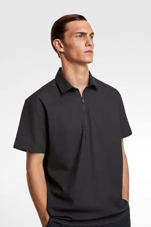 Zara Uomo Polo - Camicia polo traveler