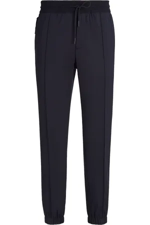 Ermenegildo Zegna Pantaloni Jogger in Lana High Performance