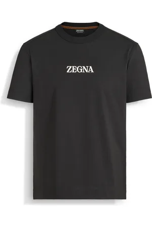 Ermenegildo Zegna T-shirt in Cotone #UseTheExisting Nera