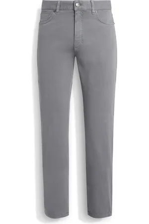 Ermenegildo Zegna Jeans Roccia in Cotone Elasticizzato