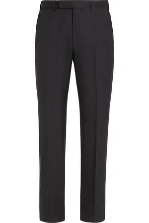 Ermenegildo Zegna Pantaloni in Lana 15milmil15 Neri