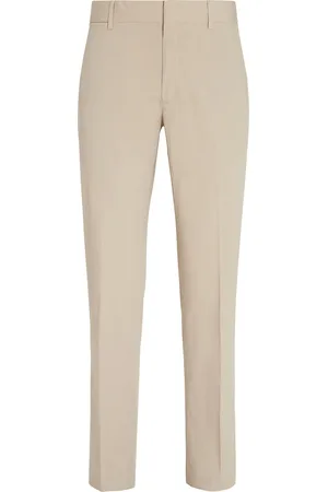 Ermenegildo Zegna Pantaloni in Cotone Elasticizzato