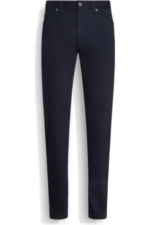 Ermenegildo Zegna Jeans Roccia in Cotone Elasticizzato