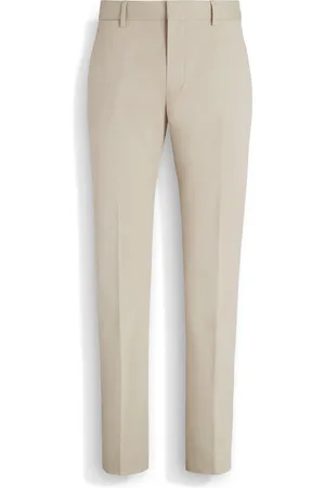 Ermenegildo Zegna Pantaloni in Cotone Elasticizzato