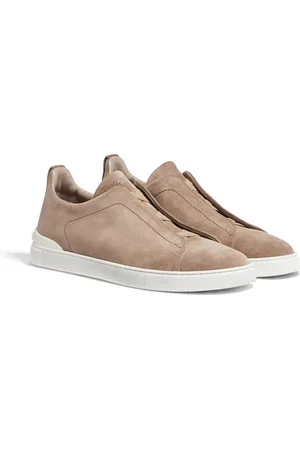 Ermenegildo Zegna Sneaker Triple Stitch in Suede