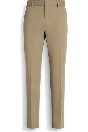 Ermenegildo Zegna Pantaloni in Cotone Elasticizzato