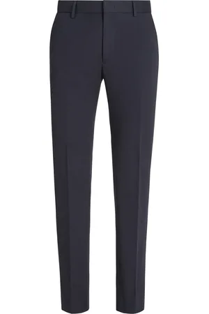 Ermenegildo Zegna Pantaloni in Cotone Elasticizzato