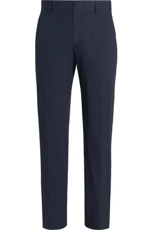 Ermenegildo Zegna Pantaloni in Cotone Elasticizzato