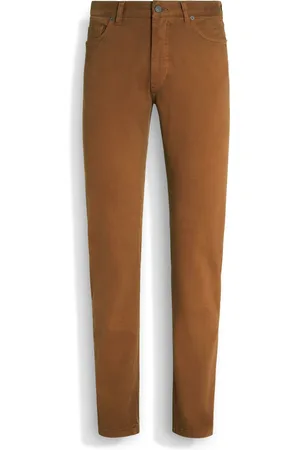 Ermenegildo Zegna Jeans Roccia in Cotone Elasticizzato