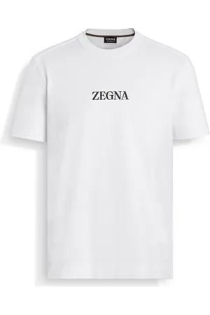 Ermenegildo Zegna T-shirt in Cotone #UseTheExisting Bianca