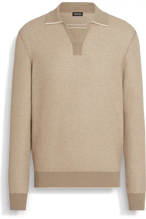 Ermenegildo Zegna Polo in Seta e Cashmere