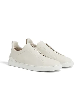Ermenegildo Zegna Sneaker Triple Stitch SECONDSKIN Bianche