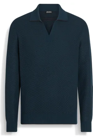 Ermenegildo Zegna Polo in Seta e Cashmere