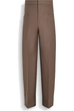Ermenegildo Zegna Pantaloni in Seta e Lana